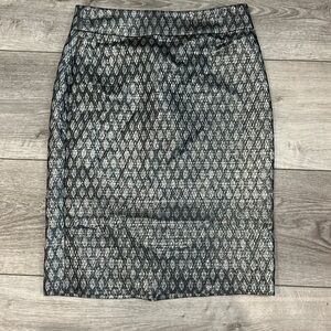 J. CREW skirt like new. Shiny material great for holiday parties